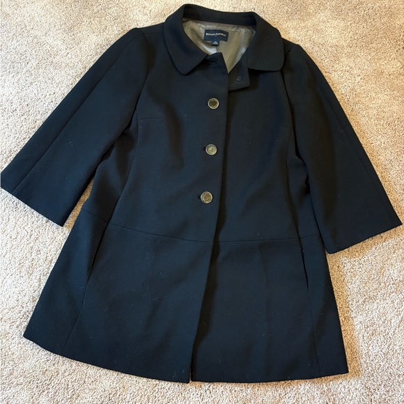 Banana Republic Jackets & Blazers - Banana Republic Black Pea Coat